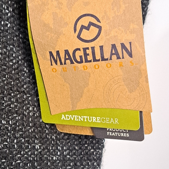 Magellan Outdoors Adventure Gear Quarter Snap Pullover Fleece 2XL Caviar NWT - Picture 5 of 11